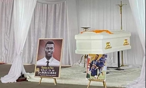 Deuil : le images de la levée de corps de Willy Braciano