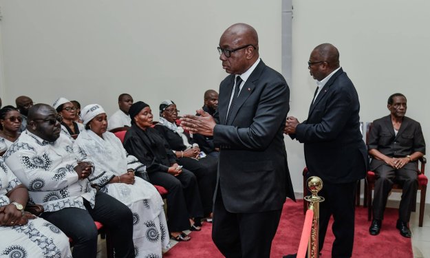 Deuil : le Président de la FIF et ses collaborateurs présents aux obsèques de Sam Etiassé