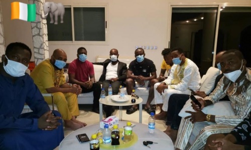 Deuil : Les anciens footballeurs aux côtés de Doumbia Seydou