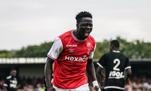 Diakité Oumar signe une 6è réalisation en match amical avec le Stade de Reims