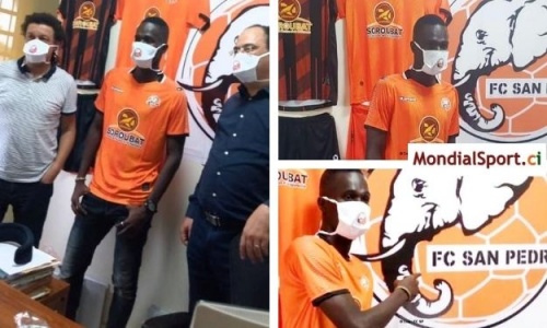 Diarrassouba Nabyl, première recrue post coronavirus du FC San Pedro