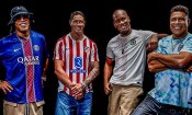 Didier Drogba aux côtés d’autres légendes pour la présentation des nouveaux maillots d’un équipementier