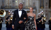 Didier Drogba et sa compagne invités au dîner du Roi Charles III au château de Versailles