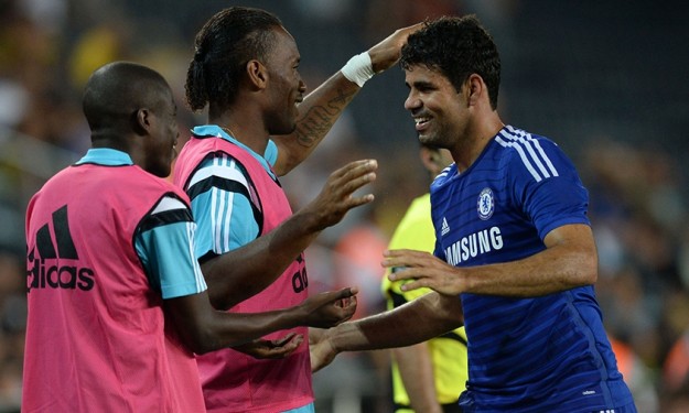 Diego Costa (Chelsea) : "J’ai même aimé regarder Drogba quand il a joué pour la Côte d’Ivoire..."