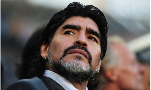 Diego Maradona proche de la Chine