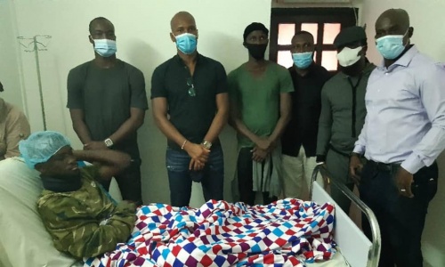 Drogba au chevet d’Armel Dakouri, tombé du 3è étage d’un immeuble