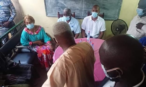 Drogba chez la famille de Diabaté Issa (Bouaké FC)