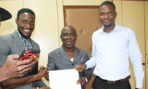 Élection FIF : Le film du dépôt de candidature de Koffi Kouadio Paul