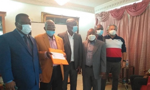 Election FIF : Le Président de la JCAT reçoit Sory Diabaté et son équipe