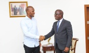 Elections FIF : Drogba présente son projet ‘‘Renaissance’’ au Directeur Général du Trésor