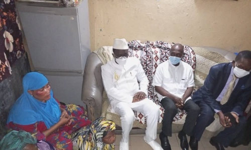 Eléphants : Danho Paulin aux côtés de la famille de Badra Ali