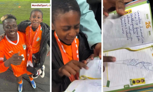 Eléphants : Diakité Oumar fait pleurer un enfant à chaudes larmes