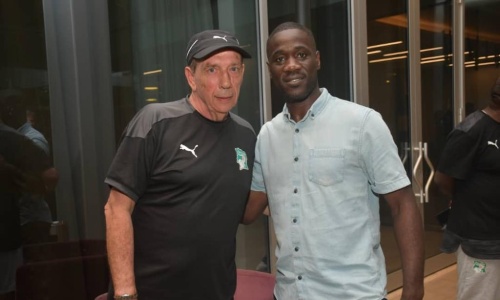 Eléphants : Faé Emerse retrouve Jean-Louis Gasset et le groupe à Abidjan