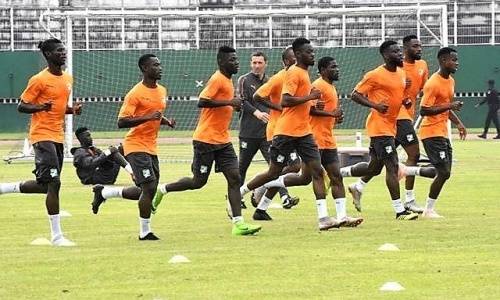 Elim. CAN 2019 : Avant le déplacement en Centrafrique, les Eléphants se sont entraînés à Abidjan