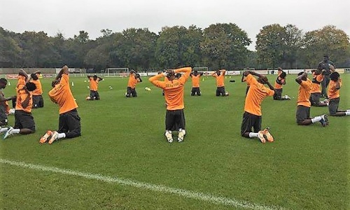 Elim. CAN 2019 (Rwanda-CIV) : 2è journée d’entrainement, Tizié et ses gardiens ont bossé dur