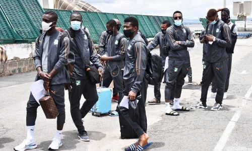 Élim. CAN 2021 (MAD/CIV) : D’Abidjan à Tamatave, les images du voyage mouvementé des Éléphants