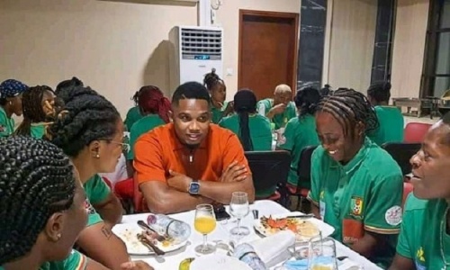 Elim. CAN Féminine 2022 : Eto’o aux côtés des Lionnes avant leur rencontre face à la Gambie