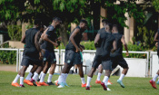 Elim. CAN 2023 (3è et 4è J) : les images de la seconde séance d’entrainement des Eléphants