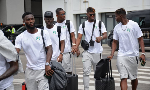 Elim. CAN 2023 (5è J) : Arrivée des Eléphants à Ndola en Zambie