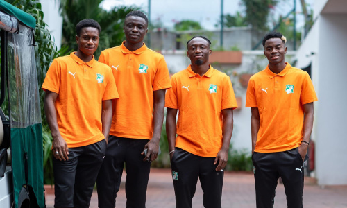 Elim. CAN 2025 : les images de l’arrivée des Eléphants