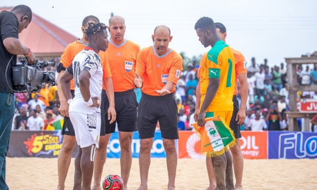 Elim. CAN Beach Soccer : les Eléphants chutent à l’aller face au Ghana