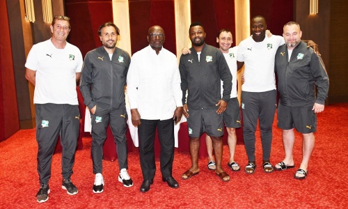 Elim. Mondial 2022 : Jacques Anouma apporte son soutien aux Eléphants