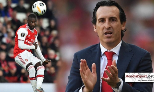 Emery encense Pépé après son doublé en Ligue Europa