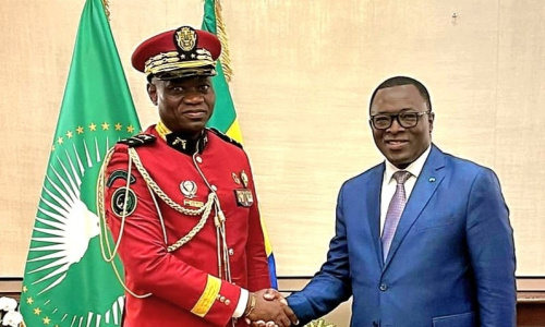 En visite au Gabon, Danho Paulin compte apporter l'expertise de la Côte d'Ivoire pour la rénovation des infrastructures sportives