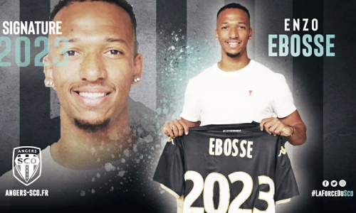 Enzo Ebosse file à Angers