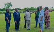 ‘‘ES Agboville-Africa’’ : le stade Cotivo visité par une importante délégation de la FIF