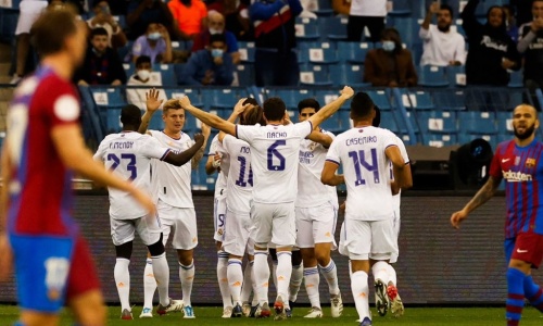 Espagne : Au terme d’un match sensationnel, le Real se défait du Barça et file en finale de la Supercoupe