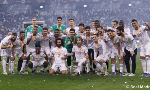 Espagne : Le Real Madrid s’offre une 12è Supercoupe