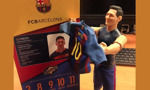 Espagne : Un jouet en hommage à Messi en vente depuis le Clásico