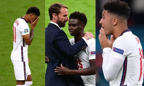 Euro 2020 : Rashford, Sancho et Saka victimes d’insultes racistes après avoir manqué leur tir au but
