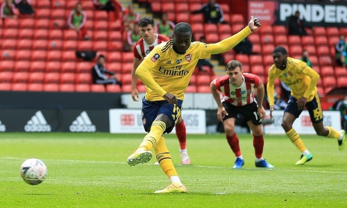 FA Cup : Pépé buteur, Arsenal file en demie