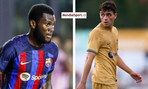 FC Barcelone : Pedri encense Franck Kessié