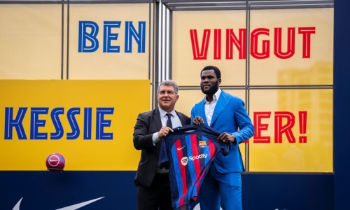 FC Barcelone : présenté officiellement devant sa famille, Franck Kessié livre ses premières impressions