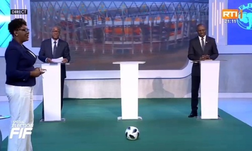 FIF - Débat télévisé des candidats : La RTI revient sur la défection de Drogba