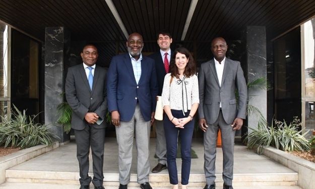 FIF : Des émissaires de l’Ambassade des Etats-Unis en Côte d’Ivoire reçus par Sidy Diallo
