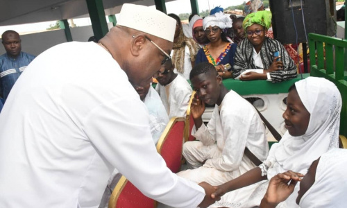 FIF : Idriss Diallo à la cérémonie du 7è jour des obsèques du Manager Général des Eléphants