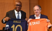 FIF : Idriss Diallo boucle sa mission en France par une séance de travail avec Noël Le Graët