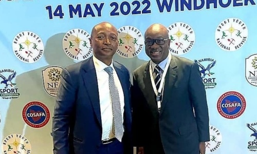 FIF : Idriss Diallo en séjour en Namibie