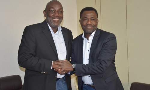 FIF : Rencontre Sidy Diallo / Veron Mosengo-Omba, l’émissaire de la FIFA