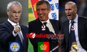 FIFA AWARDS 2016 : Qui de Ranieri, Santos ou Zidane sera élu meilleur entraîneur de l'année ?