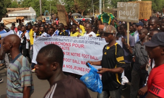 FIFA : Marche à Bamako pour l'annulation de la suspension du Mali