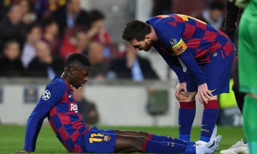 Fin de saison pour Ousmane Dembélé