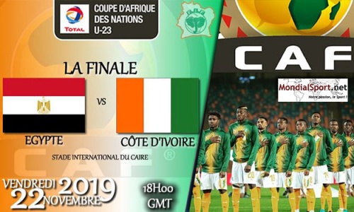 Finale CAN U23 2019 ‘‘Egypte – Côte d’Ivoire’’ : Compos des équipes