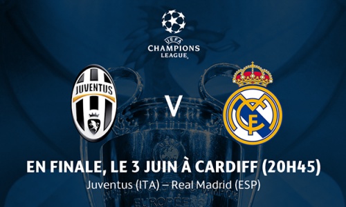 Finale de la Ligue des champions 2017 : Juve vs Real le 03 Juin