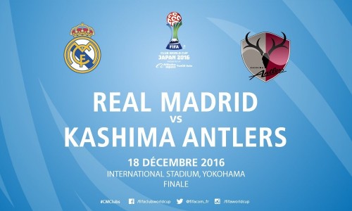 Finale du Mondial des clubs 2016 : Real Madrid VS Kashima Antlers