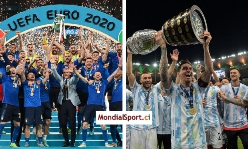 ‘‘Finalissima’’ 2022 : L’Italie et l’Argentine se donnent rendez-vous en juin à Wembley